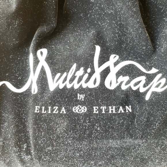 Eliza & Ethan Women's Purple Multi Wrap Maxi Bridesmaid Dress - O/S - Picture 7 of 11